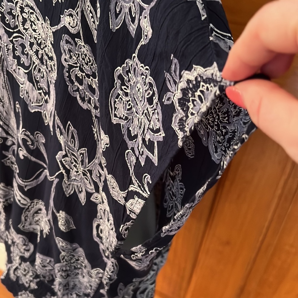 Maurices Floral Blouse - Picture 3 of 4